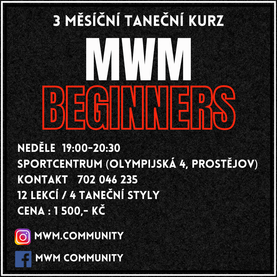 Taneční kurz MWM Beginners