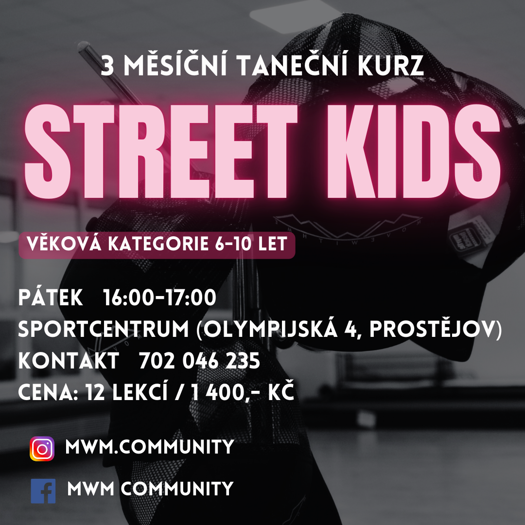 Taneční kurz Street Kids
